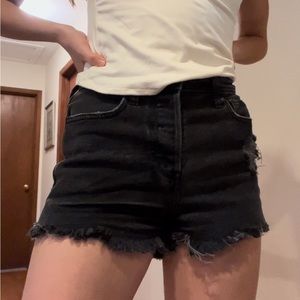 Size 25 Hollister Jean shorts.